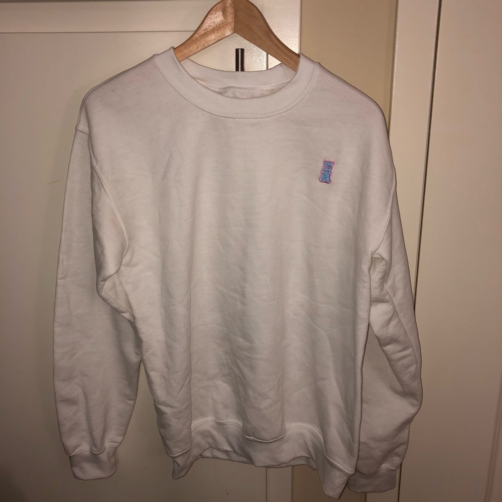 “Museum of Ice Cream” gummy bear sweatshirt.